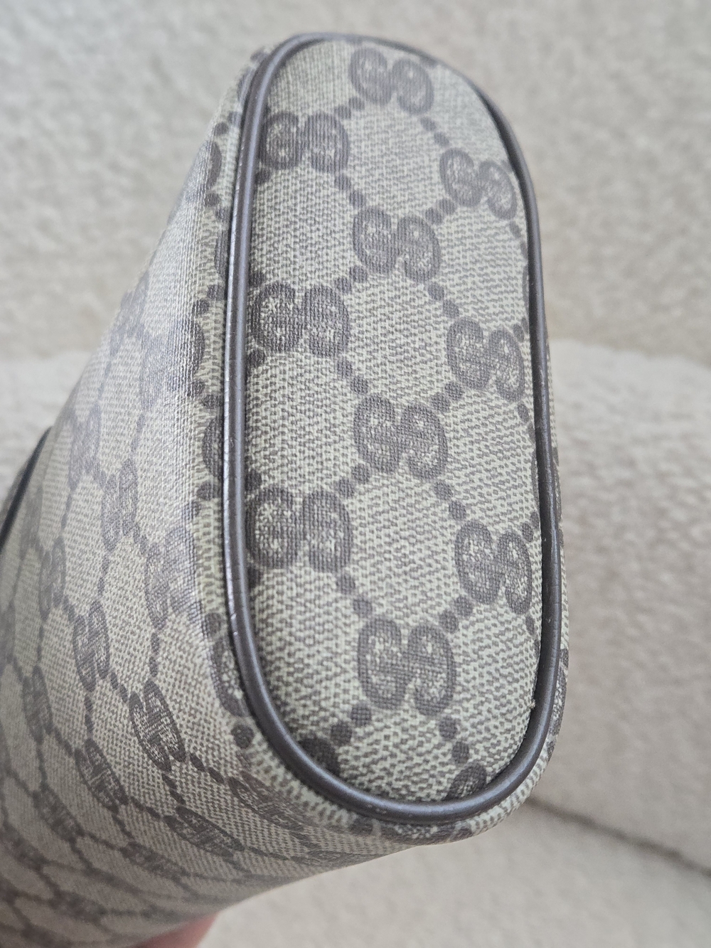 Vintage Gucci GG Monogram Cosmetic Pouch / Clutch - Picture 5 of 16